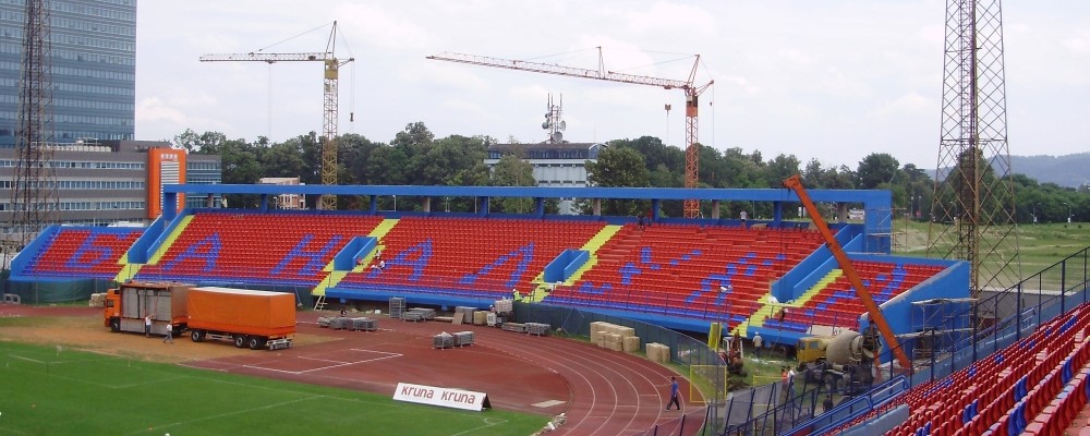 Epoksidni premaz EPOSAN E,tribine gradski stadion BORAC Banja Luka, EPOKSAN Čačak